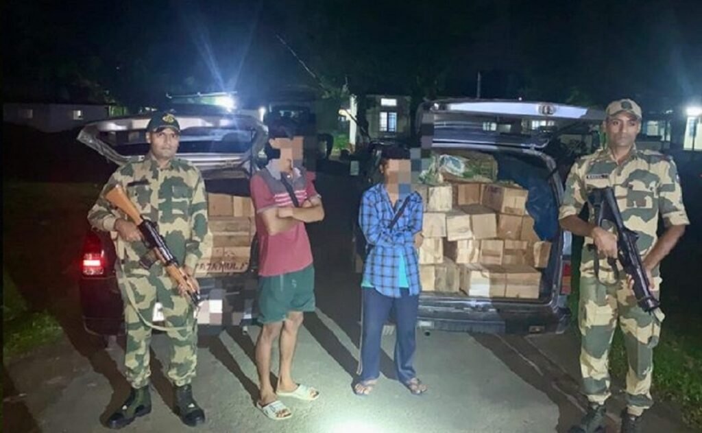 Kurup ki BSF 2 tylli ki kali ba kit 40 synduk Soh Apple