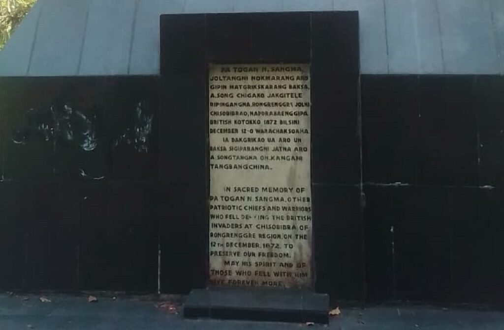 Kylla khlaw ka Park Pa Tangon Sangma, ka jingjah burom ia ka Jylla