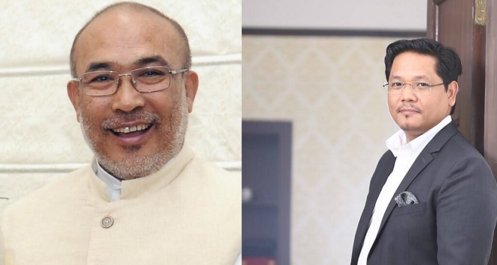 Weng jingkyrshan ka NPP ïa ka sorkar BJP ha Manipur ba ïalam u Biren Singh