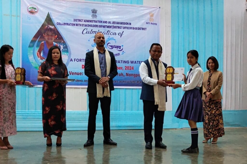 Rakhe ka JJM ban pynneh pynsah ïa ki tyllong um ha Ri Bhoi District