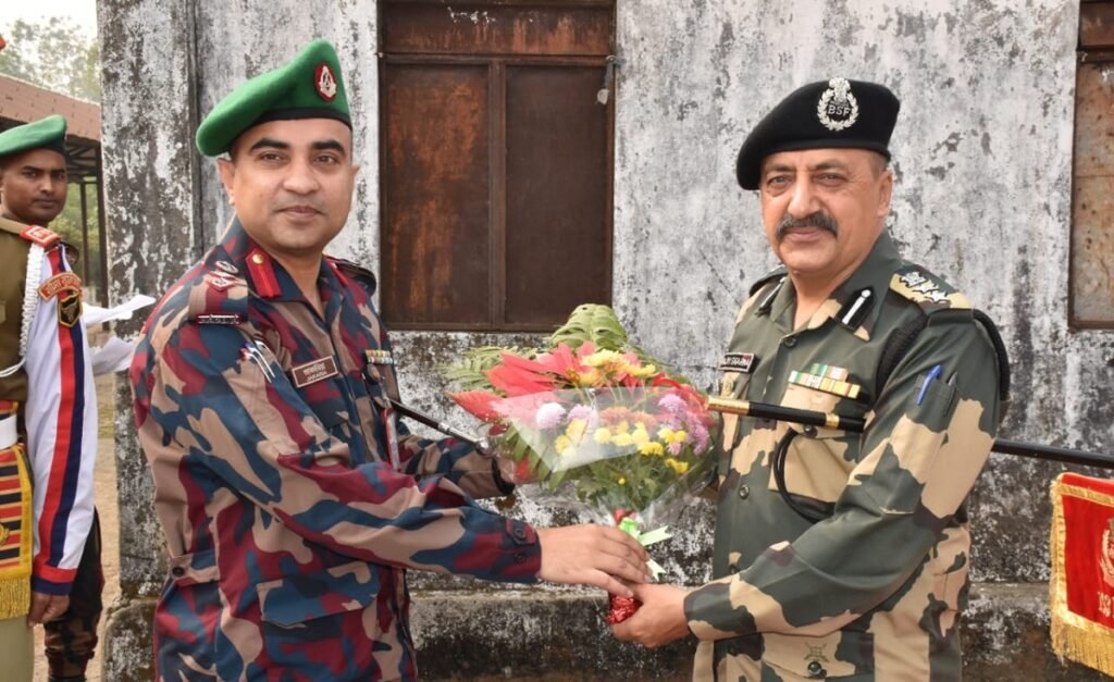 Ban pynkhlaiñ jingïadei ïa kynduh ki shipai BSF bad BGB