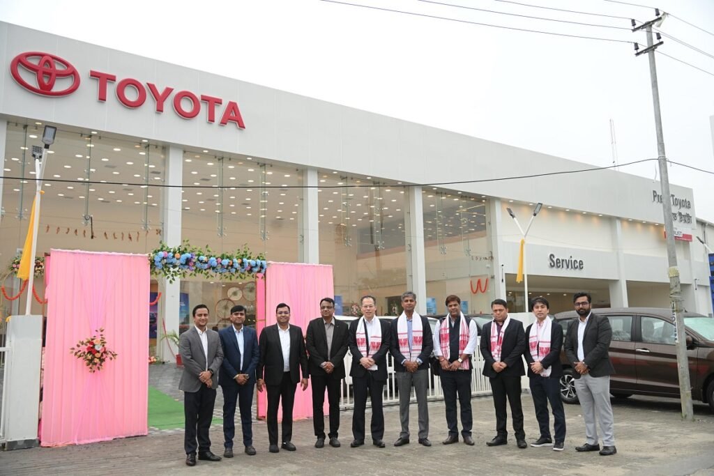 Pyniar ka Toyota Kirloskar Motor ia ka jingdon jong ka ha ka thain Shatei Lam mihngi da ka jingpyllait iaka jaka die kali kaba thymmai ha Jorhat, Assam