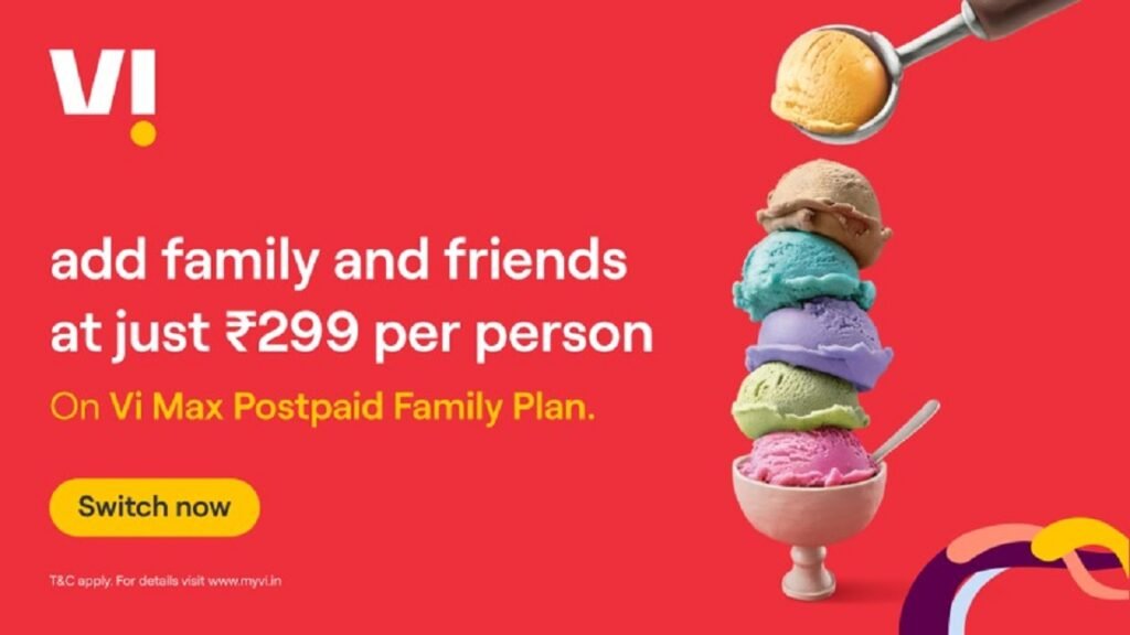 Vi ka la pynbna ia ka add-on feature ba thymmai ha ka Family Postpaid plan
