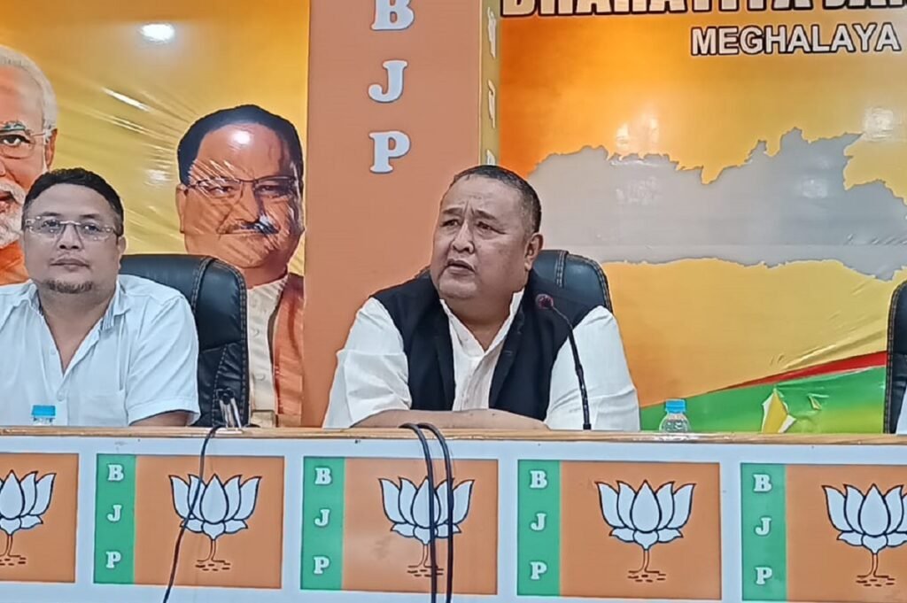 Iaroh ka BJP ia u MR, ka Jylla ka la kiew ha ki kam pynroi ha ka sorkar MDA