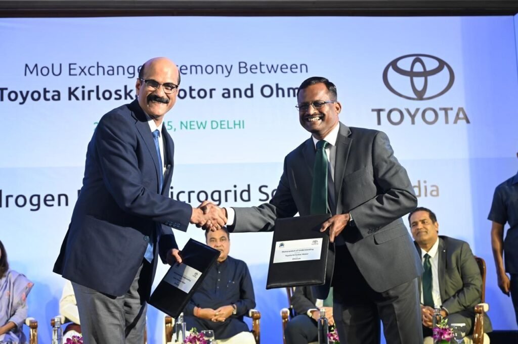 Iateh ka Toyota Kirloskar Motor bad ka Ohmium ban pynmih bording Hydrogen ha India