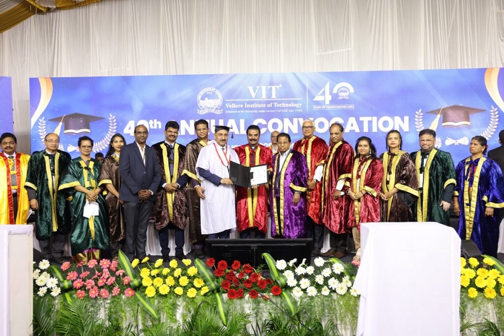 Kyntu u Chancellor ka VIT ban pynkhlain bei pisa ïa ka pule puthi ban pynïaid ïa ka jingkiew ha ka ri shwa u 2047