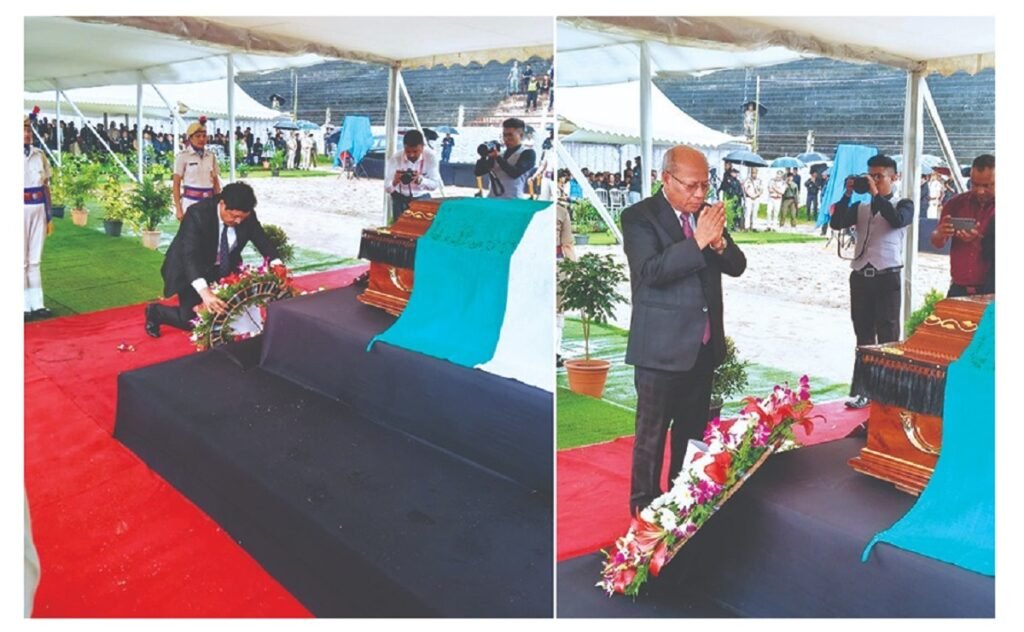 Hapdeng ka jingiphuh leh burom khadduh ka sorkar ia u Dr DD Lapang