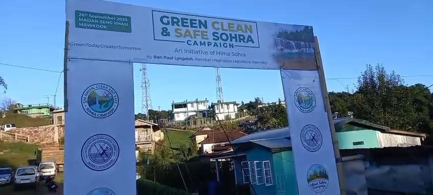 Plie paidbah ka Hima Sohra ia ka Green, Clean & Safe Sohra Campaign’