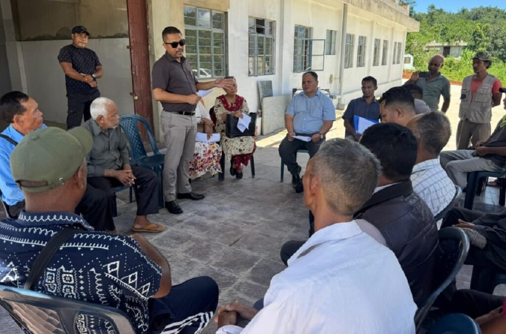 Jurip u MLA ia ka jingtei Umsawnongbri PHC ban ai jingshakri khambha ia ki paidbah