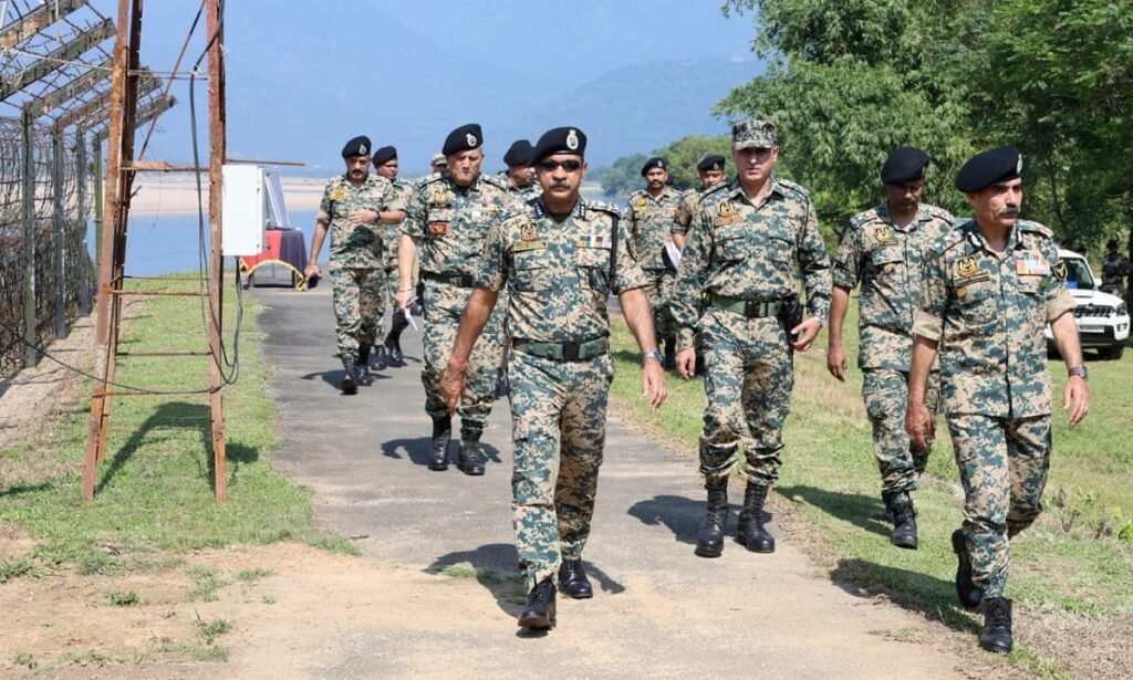 Wan poi u heh BSF ban tehlakam ia ki kam beain ha khappud Indo-Bangla