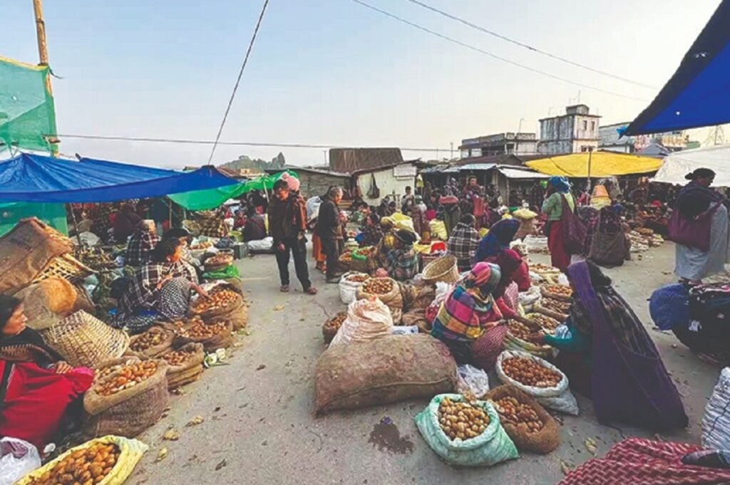 Shen yn plie noh ia ka Mawsynram Market Complex
