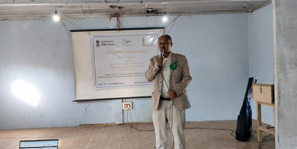 Ai khublei u MLA ïa ka sorkar pdeng bad sorkar jylla halor ka Jan Jatiya Gaurav Diwas