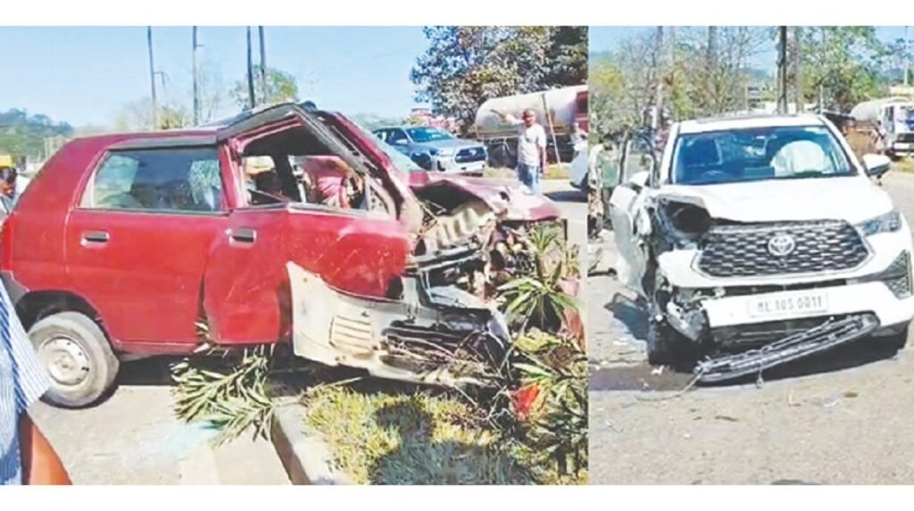 Khlad uwei, mynsaw jur arngut ha ka jingjia aksiden ha Byrnihat