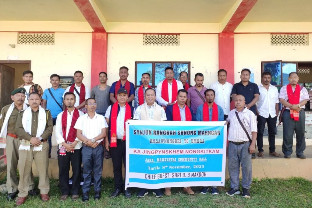 Kum ki Syiem rung sha ki ophis sorkar, ai mynsiem u President ïa ki nongialam ka Synjuk Rangbah Shnong