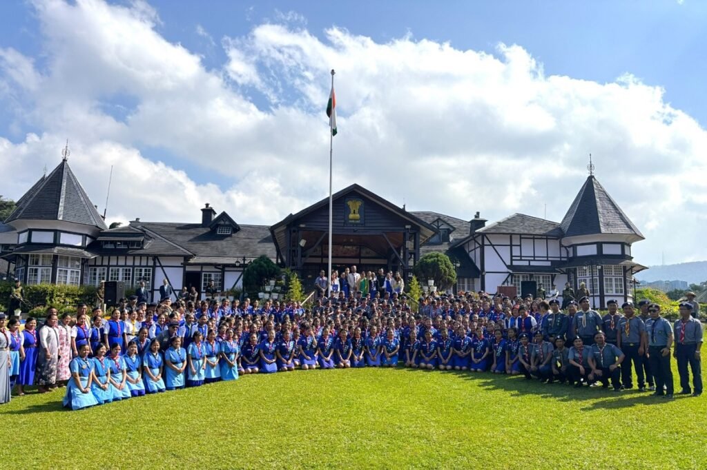 Rakhe ka Bharat Scouts and Guide ia ka jingdap 75snem