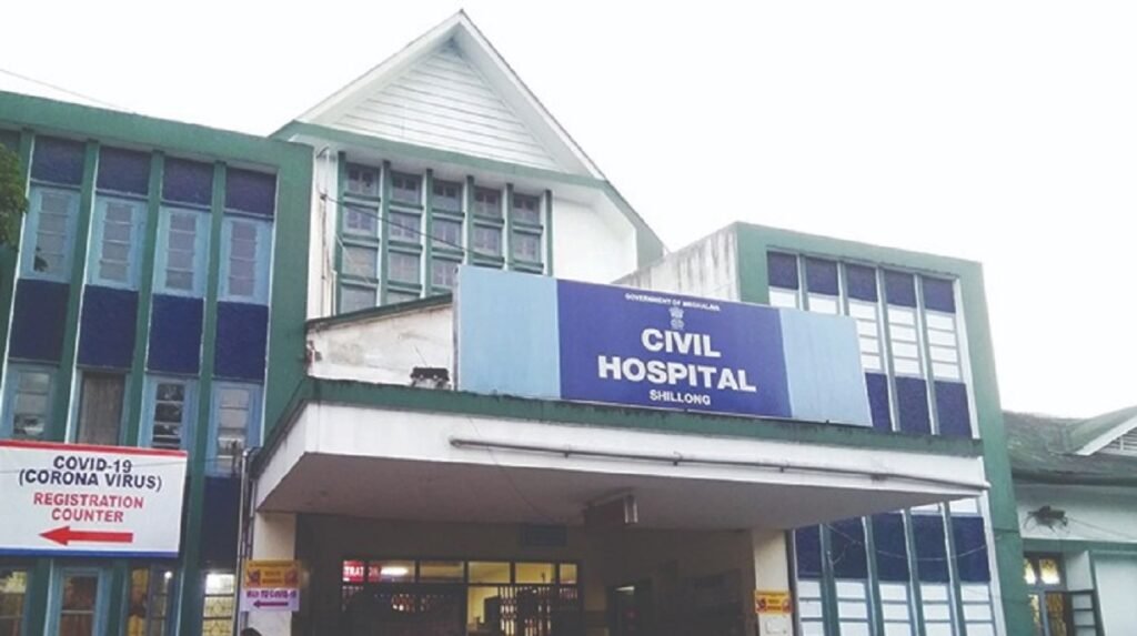 Ba kynnoh leh sting ka Civil Hospital, shim Suo Moto ka MHRC