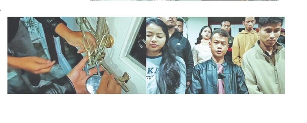 Ba thmu pynlong Executive Council Meeting ha Delhi Khang tala ka KSU bad NEHUSU ia ka Administrative Block