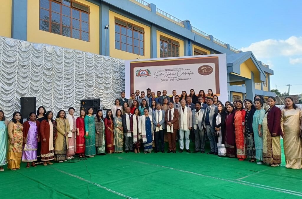 Pynhap pyrda ar ngut ki Myntri ia ka jingrakhe dap 50 snem ka Govt Girls’ HSS Jowai