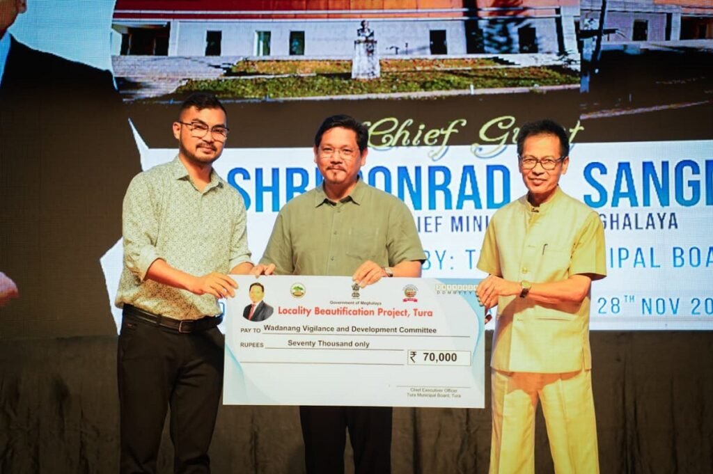 Ai jingiarap u CM sha ki 60 tylli ki shnong ban pynitynnad ia ka Tura