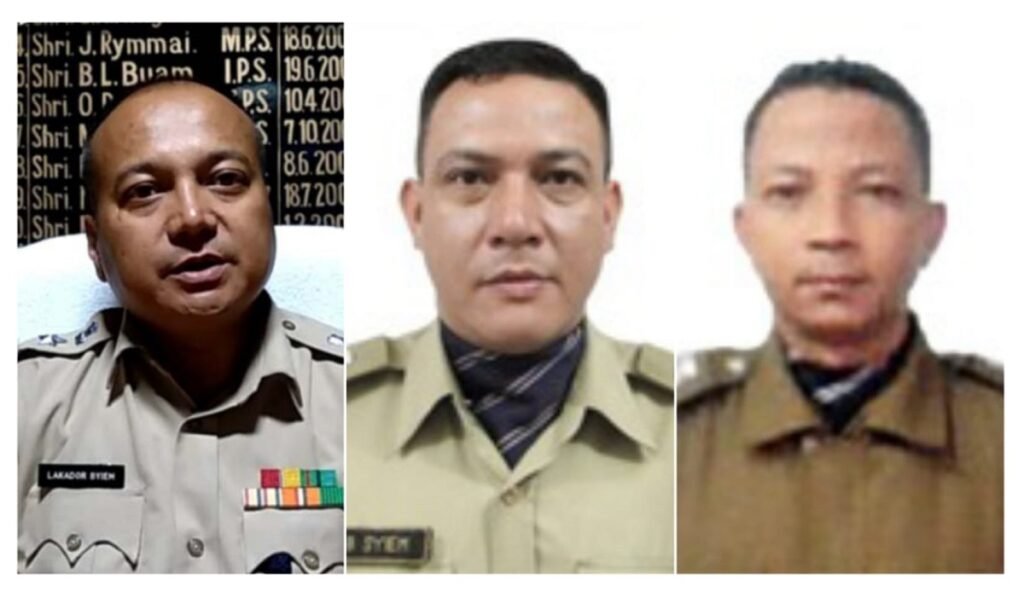 Kyntiew kyrdan ka sorkar ia ki ophisar IPS, u Davis NR Marak bad Aditya kum ki IGP