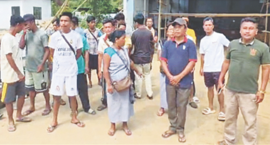 Kynnoh ba shah ktah kti ki nongtrei byllaKhang syndet ka kompeni ïa ka project pynmih bording ha ka stage III, Ri Bhoi